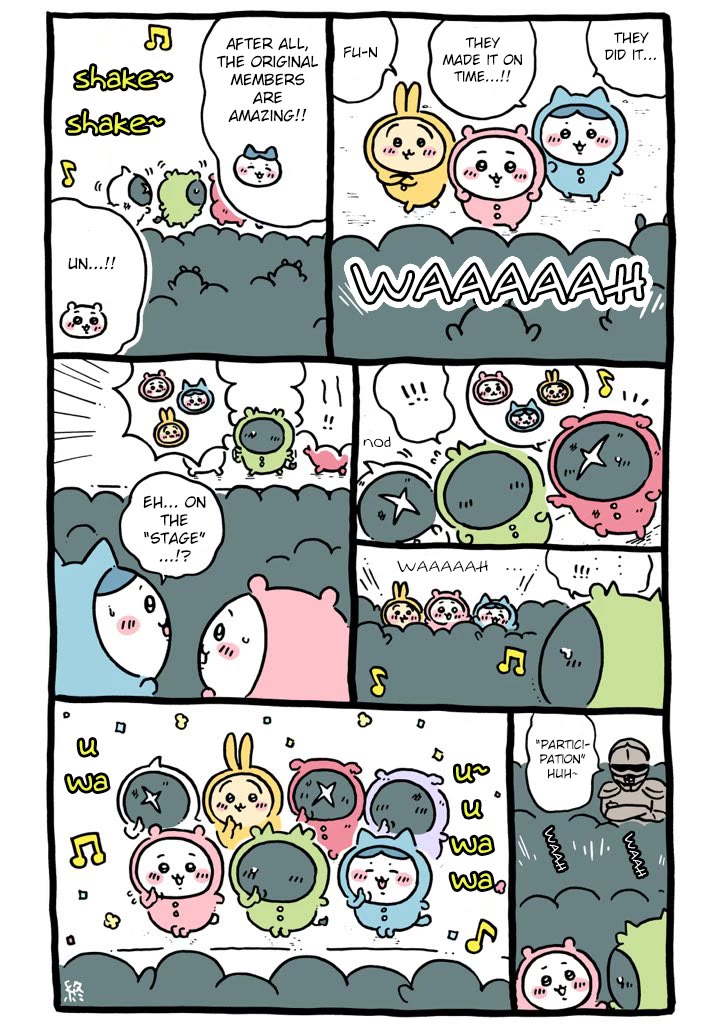 Chiikawa: Nanka Chiisakute Kawaii Yatsu Chapter 57 page 27 - Chapter 57: Pajama Party