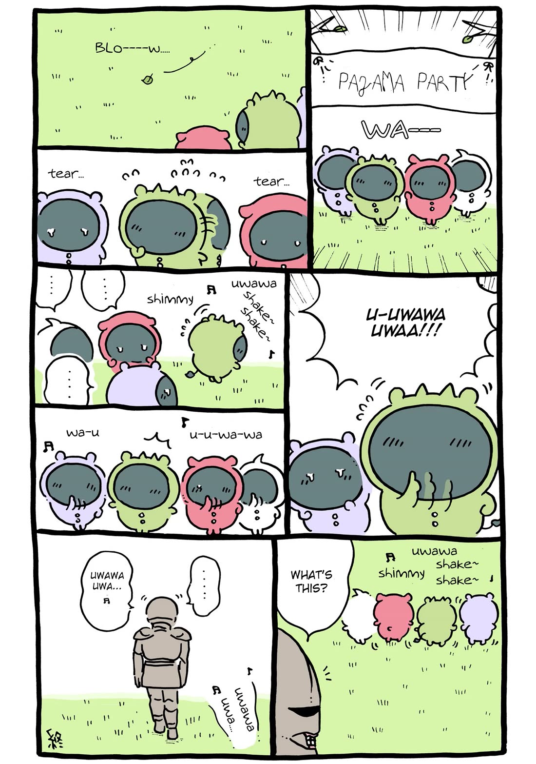 Chiikawa: Nanka Chiisakute Kawaii Yatsu Chapter 57 page 5 - Chapter 57: Pajama Party