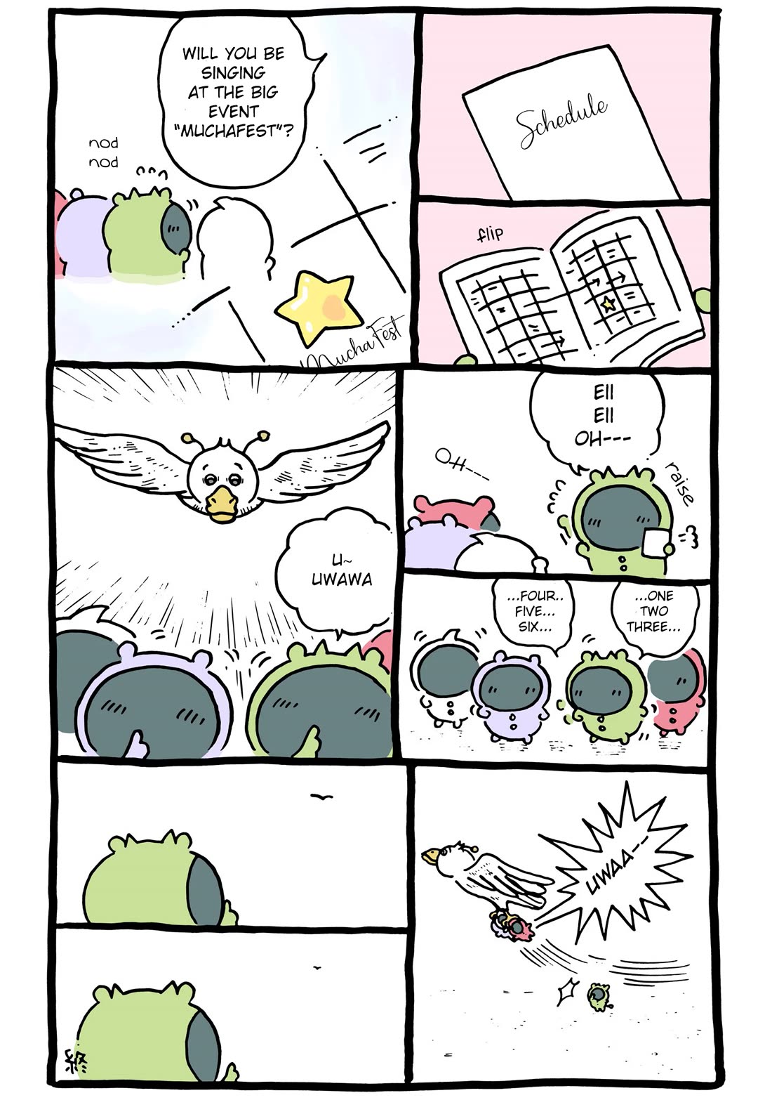 Chiikawa: Nanka Chiisakute Kawaii Yatsu Chapter 57 page 9 - Chapter 57: Pajama Party