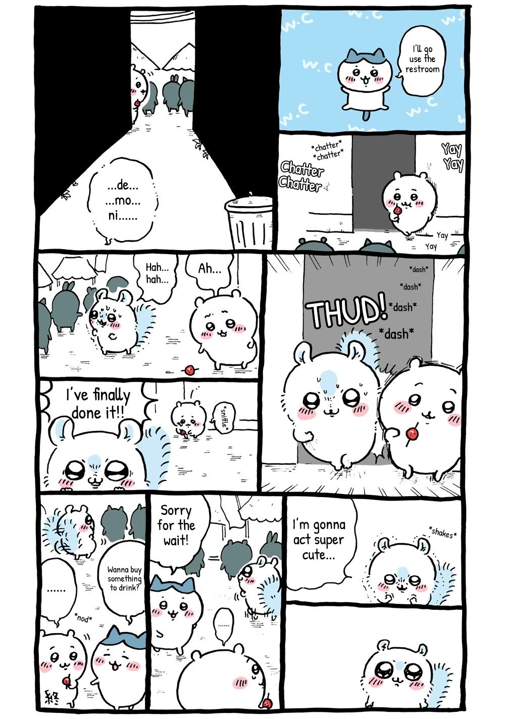 Chiikawa: Nanka Chiisakute Kawaii Yatsu Chapter 6 page 3 - Chapter 6: Pochette