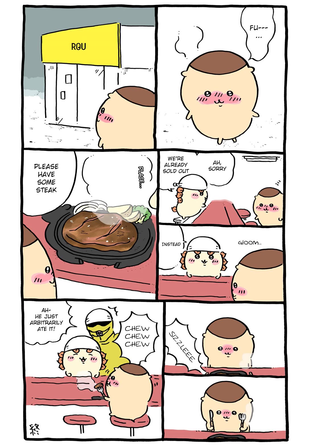 Chiikawa: Nanka Chiisakute Kawaii Yatsu Chapter 61 page 4 - Chapter 61: With Shisa