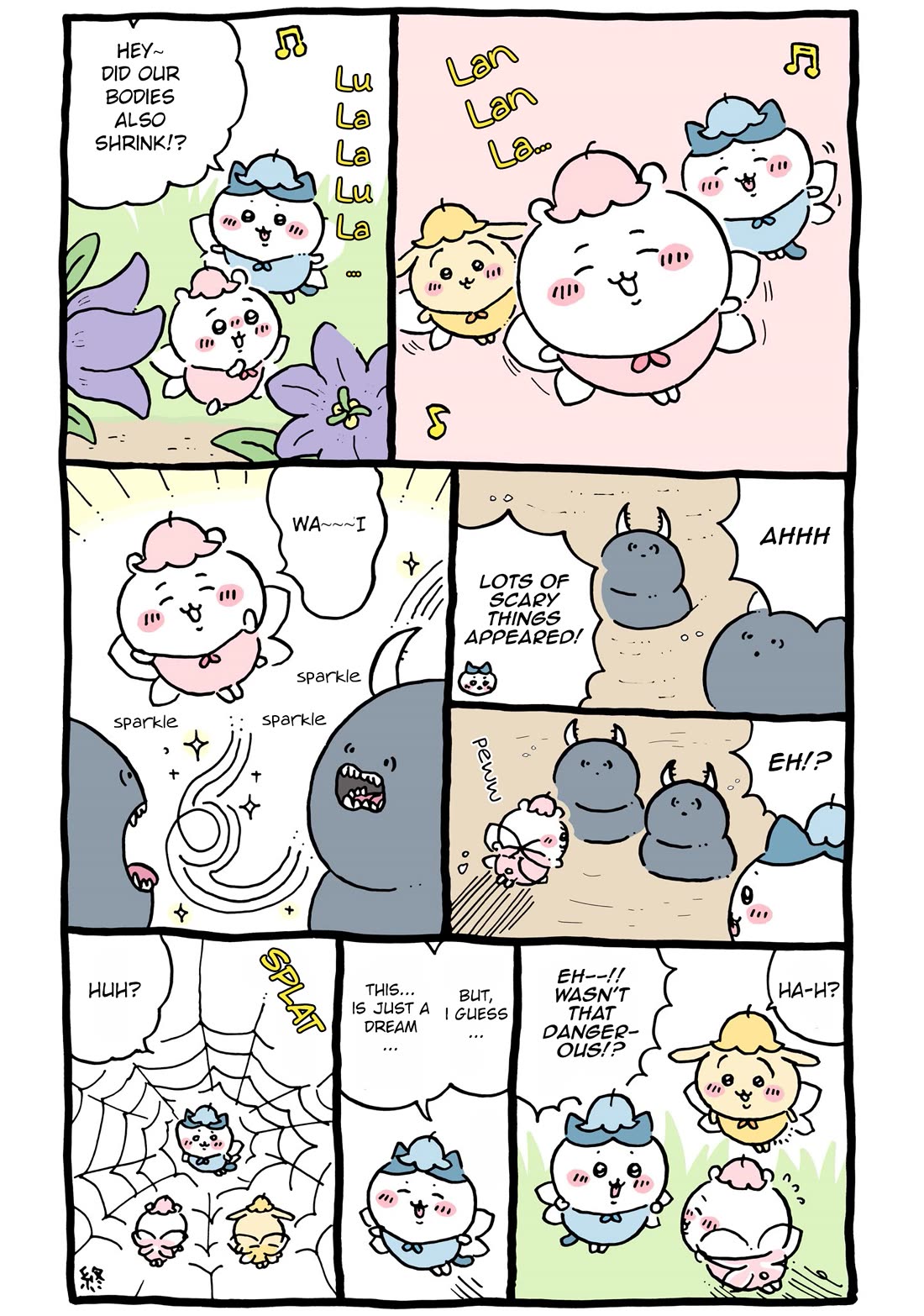 Chiikawa: Nanka Chiisakute Kawaii Yatsu Chapter 62 page 5 - Chapter 62: Chiikawa's Dream