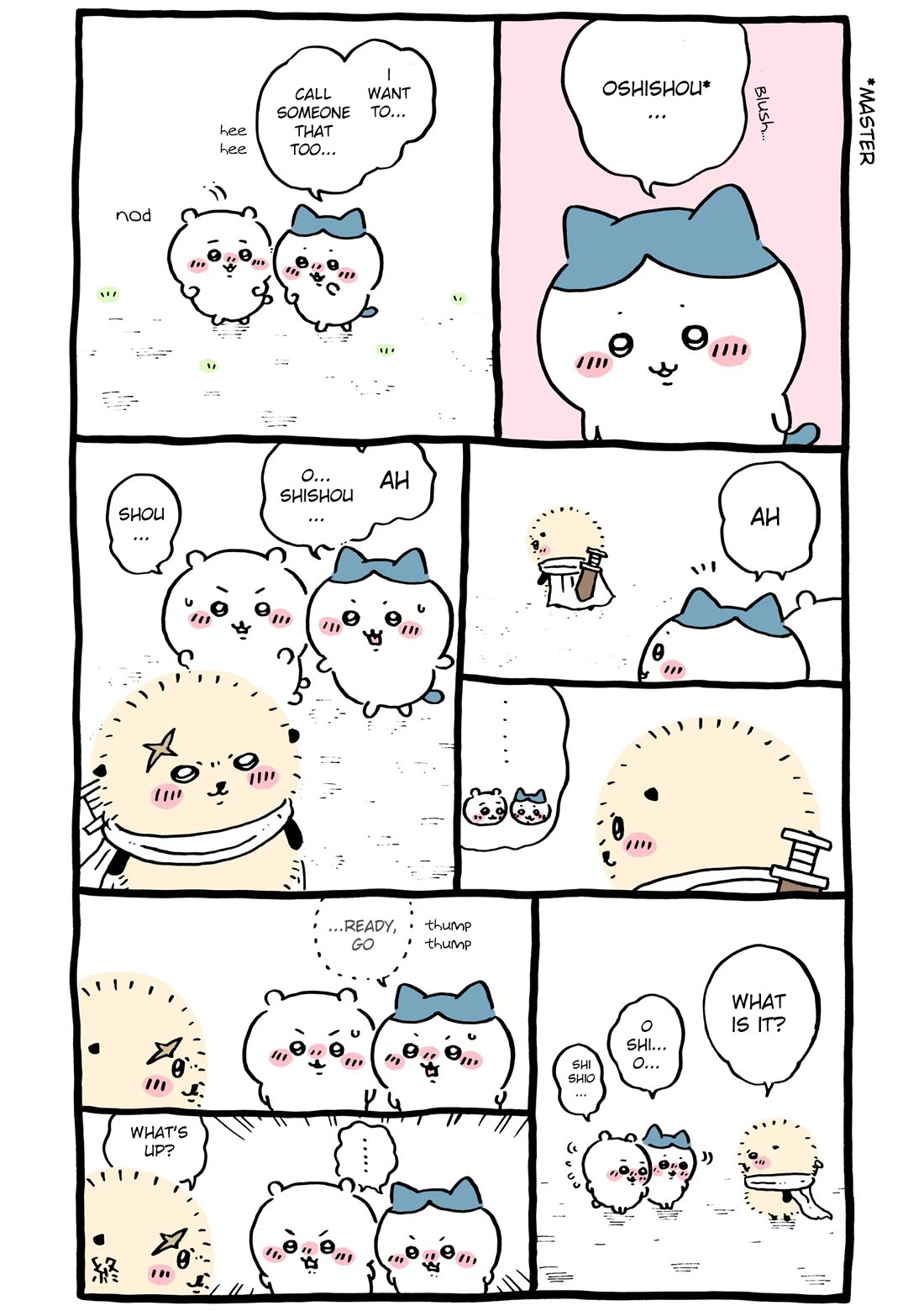 Chiikawa: Nanka Chiisakute Kawaii Yatsu Chapter 64 page 1 - Chapter 64: More Daily Life