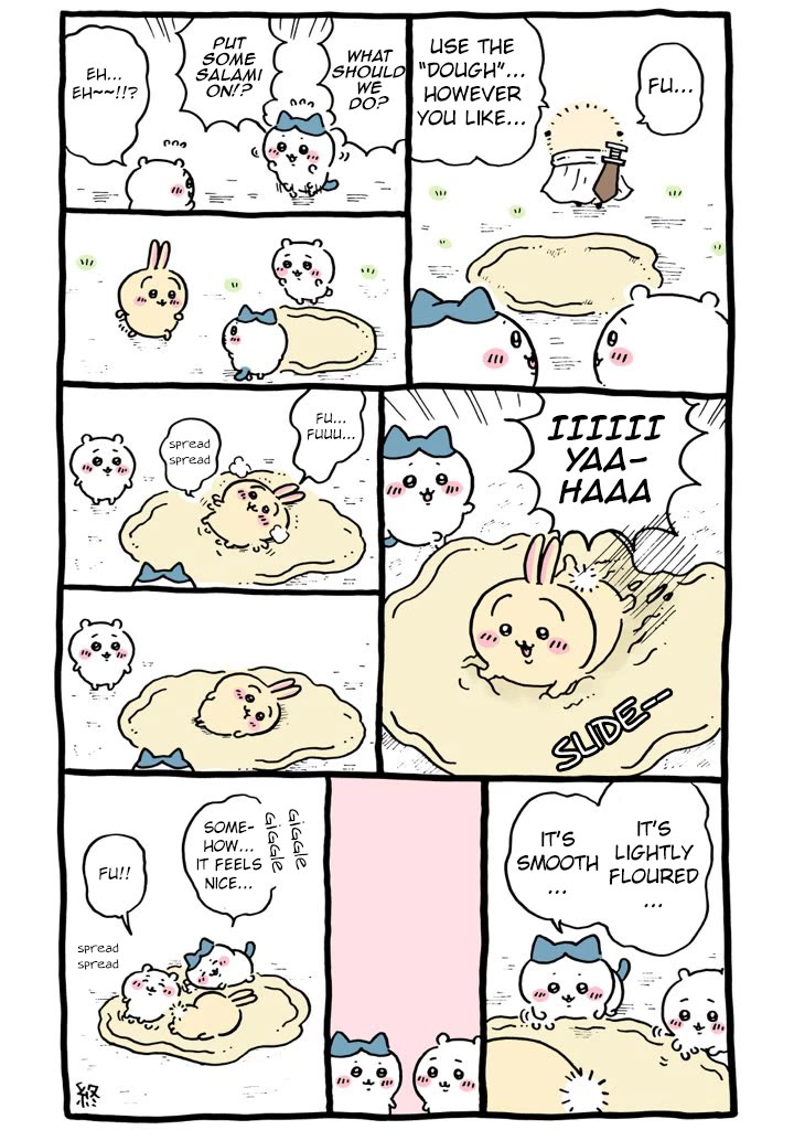Chiikawa: Nanka Chiisakute Kawaii Yatsu Chapter 65 page 3 - Chapter 65: Pizza