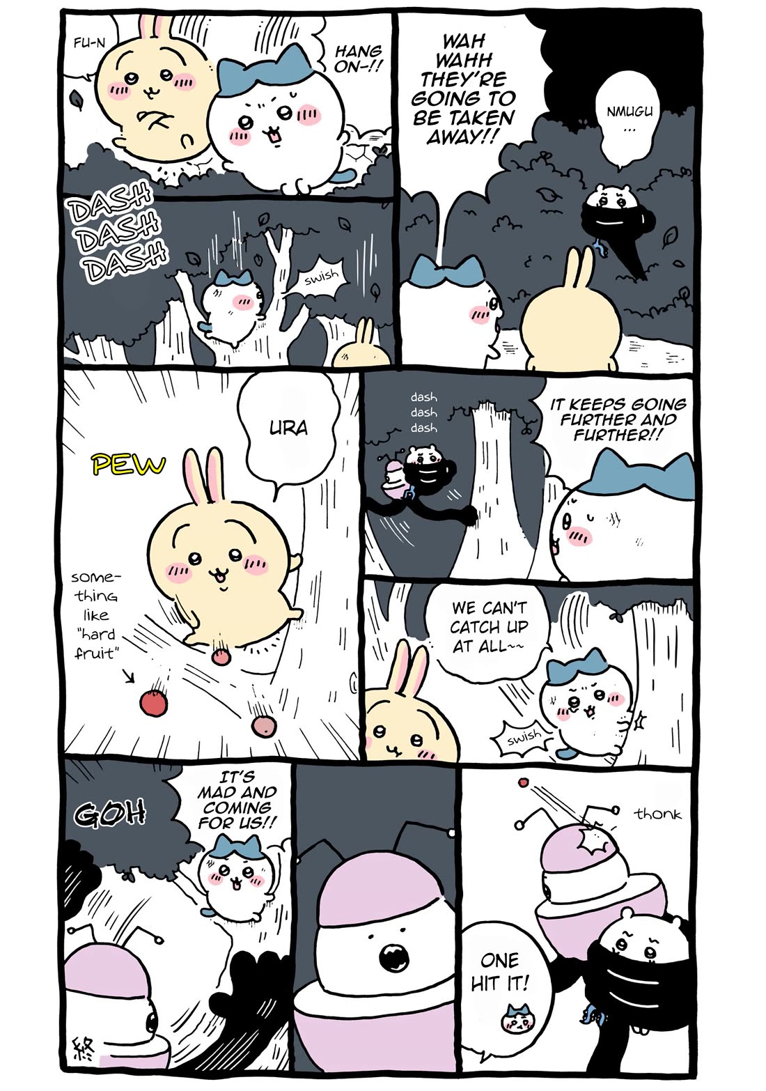 Chiikawa: Nanka Chiisakute Kawaii Yatsu Chapter 67 page 5 - Chapter 67: What Happened at Night