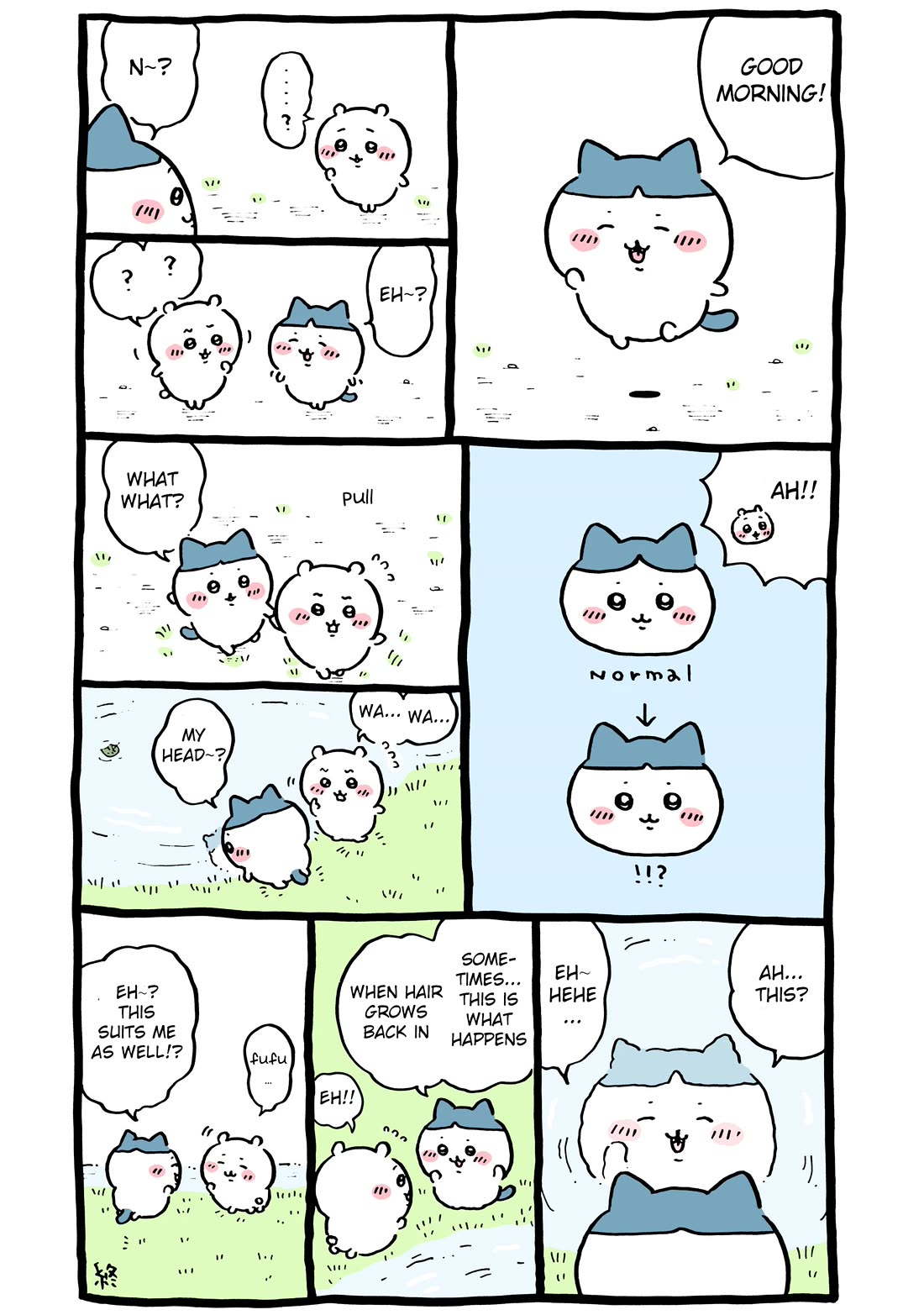 Chiikawa: Nanka Chiisakute Kawaii Yatsu Chapter 69 page 4 - Chapter 69: Further Daily Life