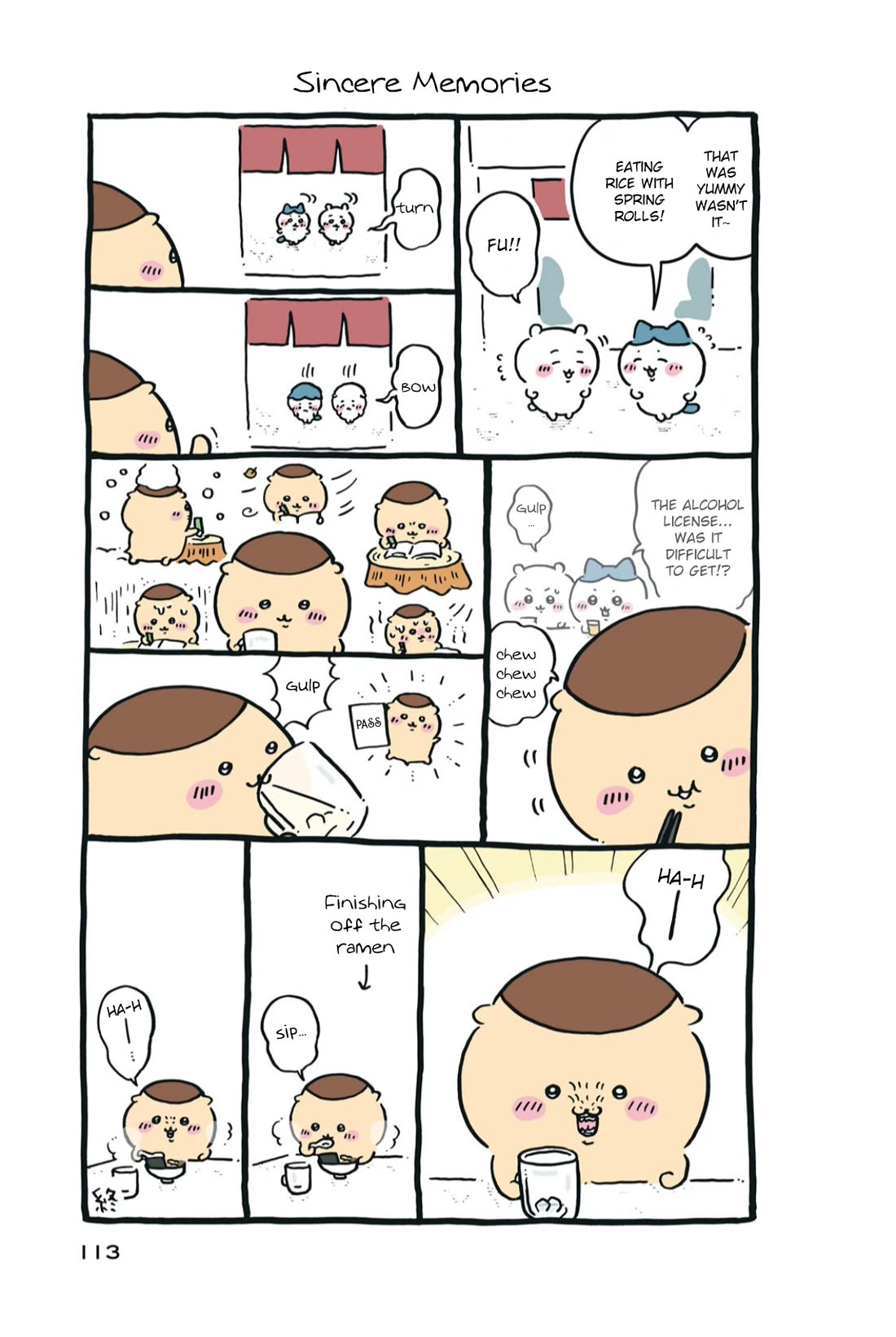 Chiikawa: Nanka Chiisakute Kawaii Yatsu Chapter 70 page 5 - Chapter 70: With Kurimanju