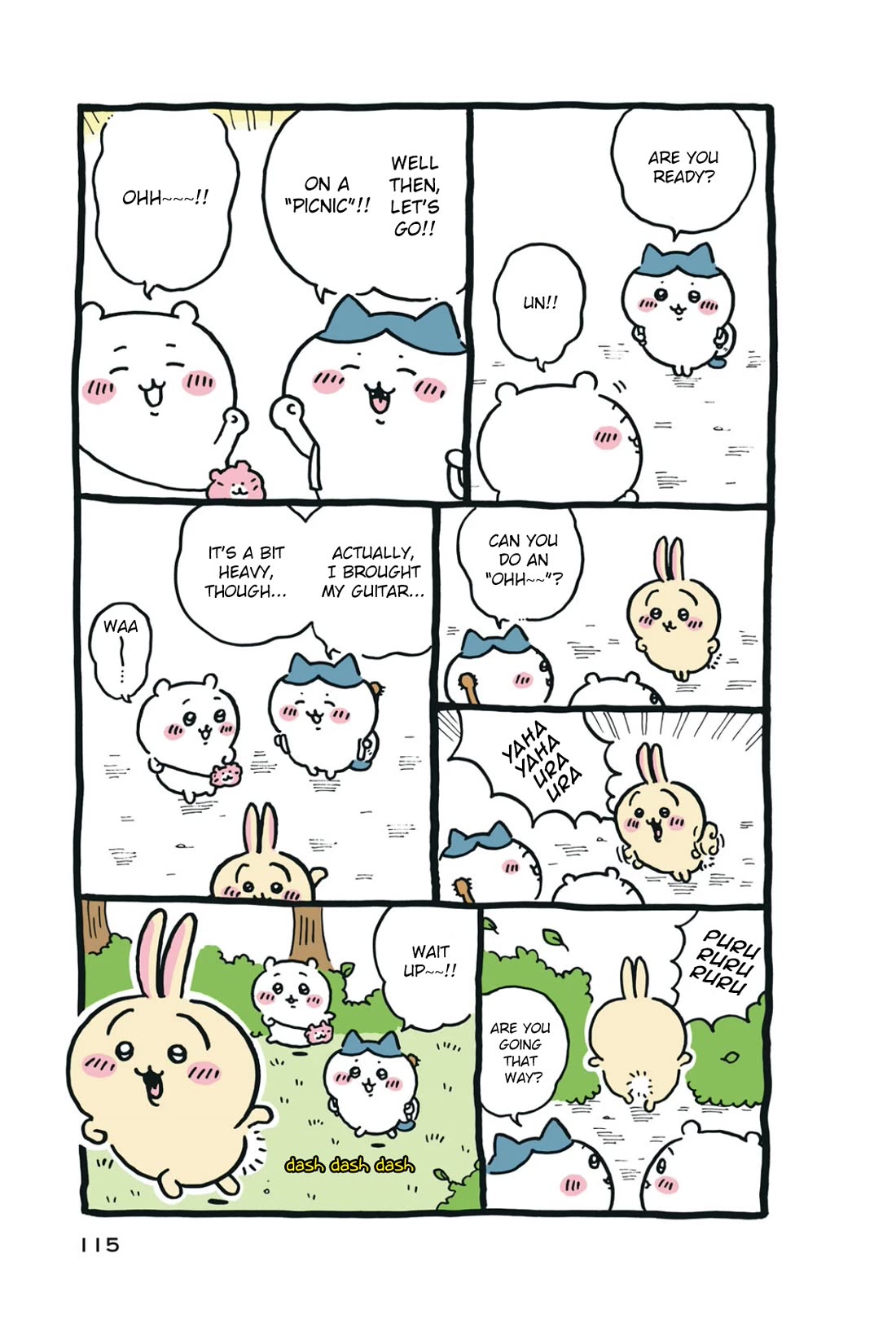 Chiikawa: Nanka Chiisakute Kawaii Yatsu Chapter 71 page 1 - Chapter 71: Picnic