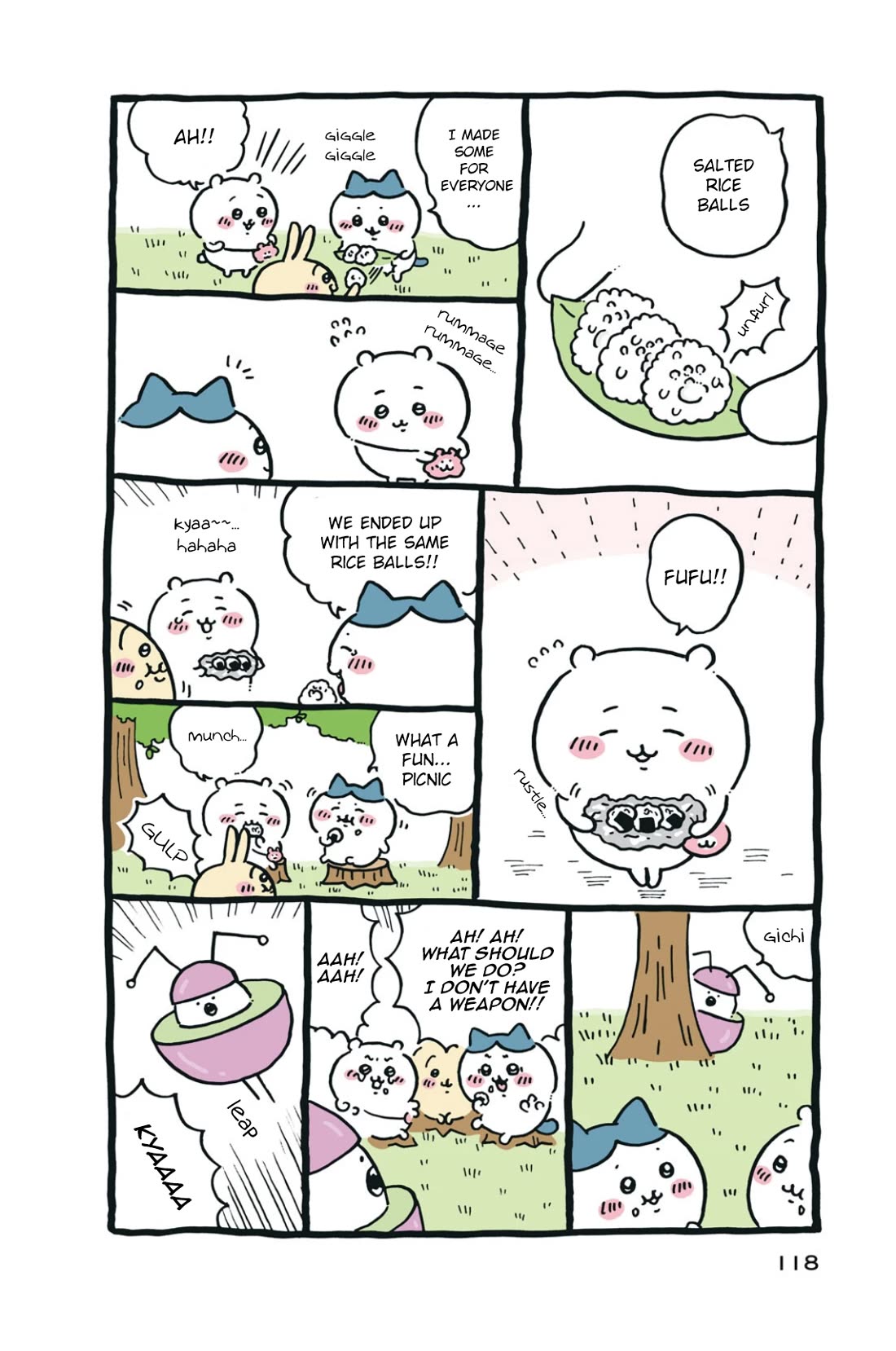 Chiikawa: Nanka Chiisakute Kawaii Yatsu Chapter 71 page 4 - Chapter 71: Picnic