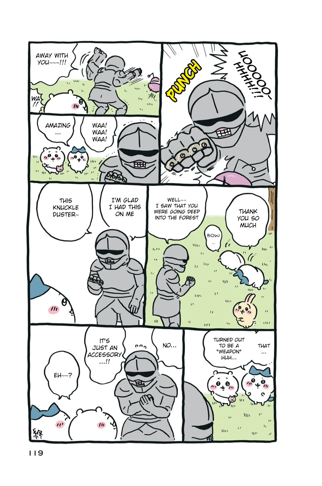 Chiikawa: Nanka Chiisakute Kawaii Yatsu Chapter 71 page 5 - Chapter 71: Picnic