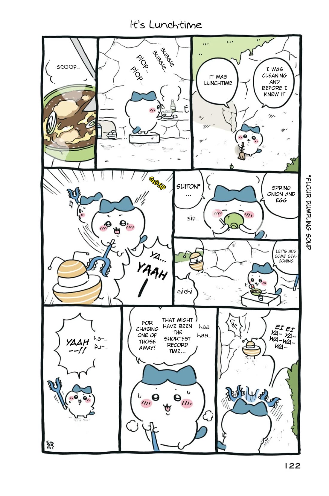 Chiikawa: Nanka Chiisakute Kawaii Yatsu Chapter 72 page 2 - Chapter 72: A Day in the Life of Hachiware