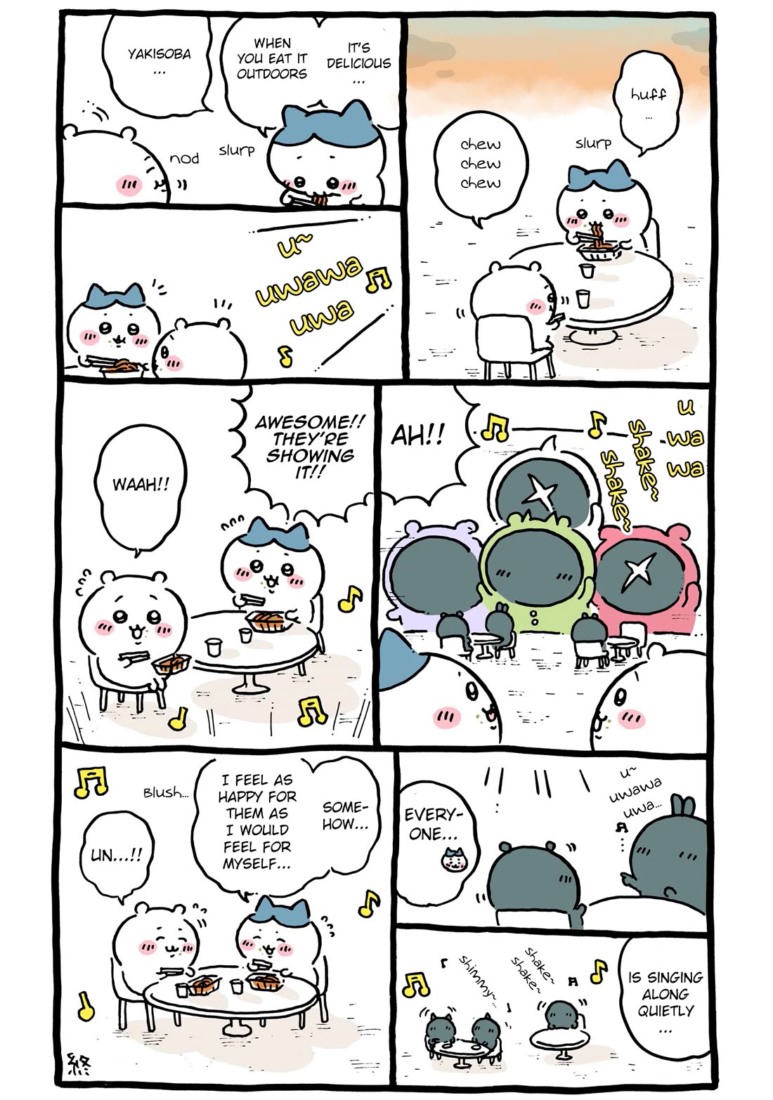 Chiikawa: Nanka Chiisakute Kawaii Yatsu Chapter 73 page 1 - Chapter 73: Ah!