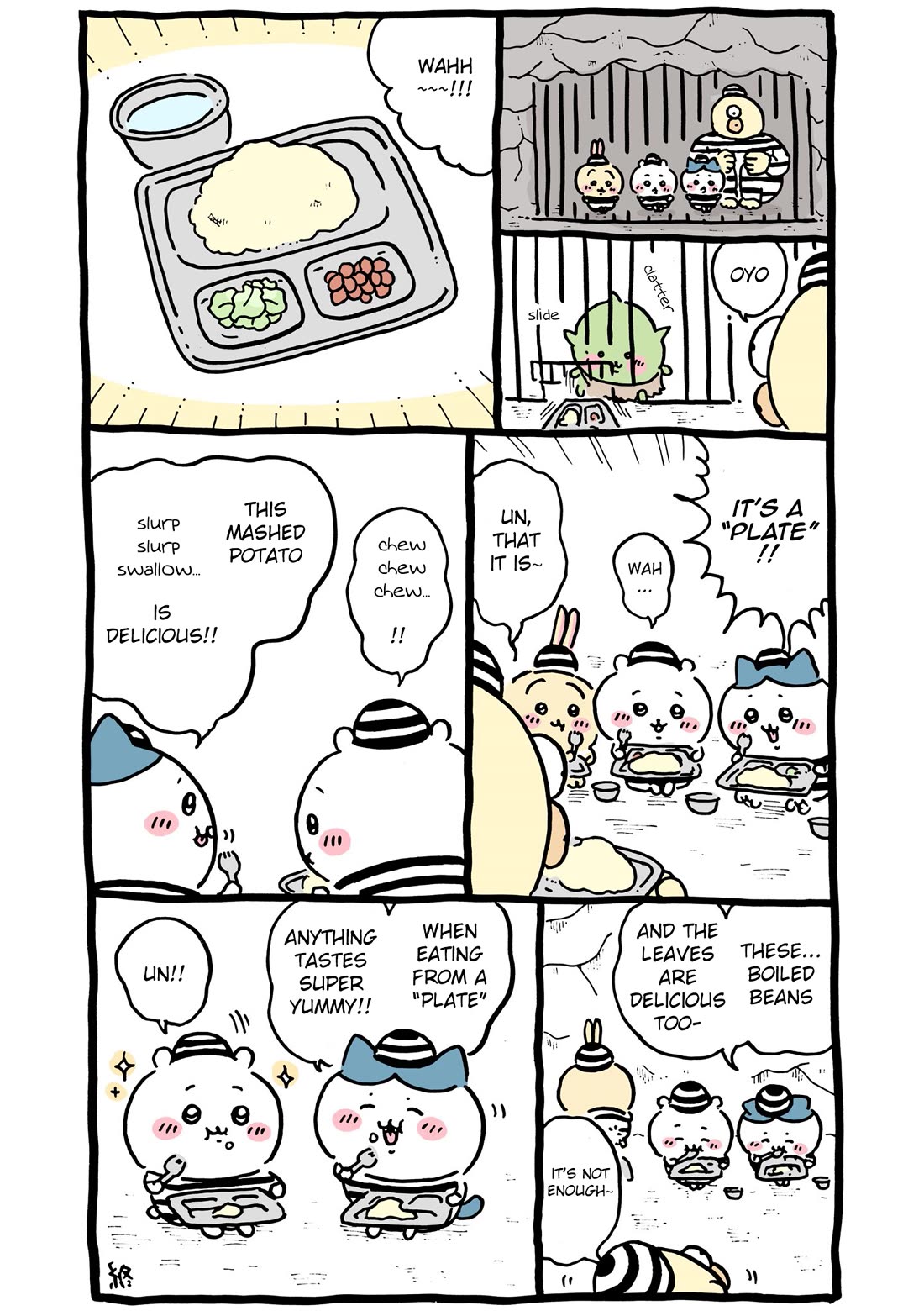 Chiikawa: Nanka Chiisakute Kawaii Yatsu Chapter 75 page 5 - Chapter 75: Prison