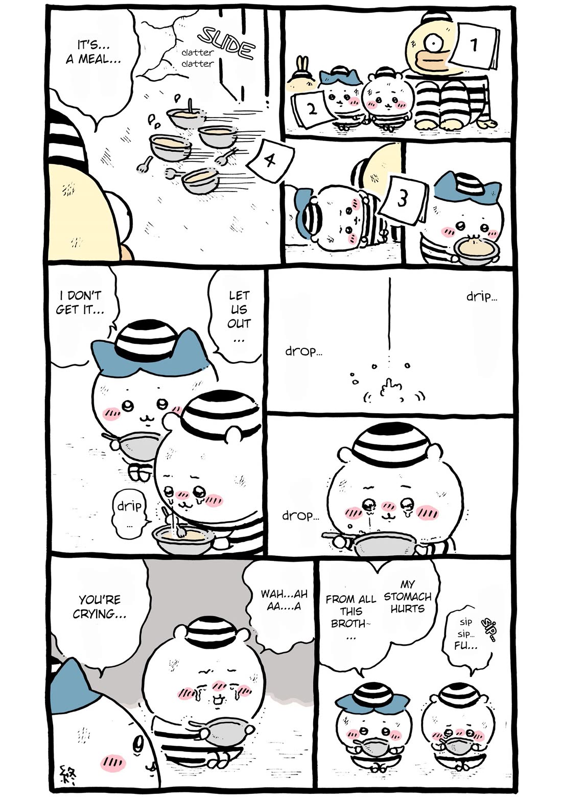 Chiikawa: Nanka Chiisakute Kawaii Yatsu Chapter 75 page 7 - Chapter 75: Prison