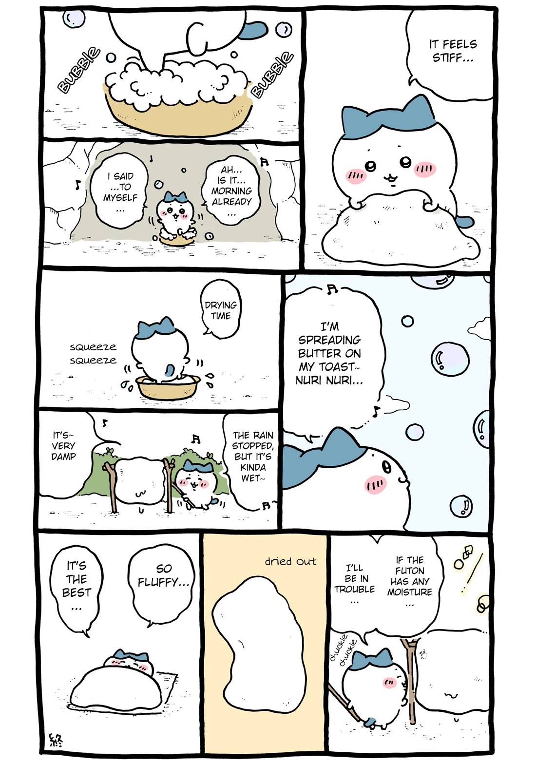 Chiikawa: Nanka Chiisakute Kawaii Yatsu Chapter 79 page 1 - Chapter 79: Incredibly Daily Life