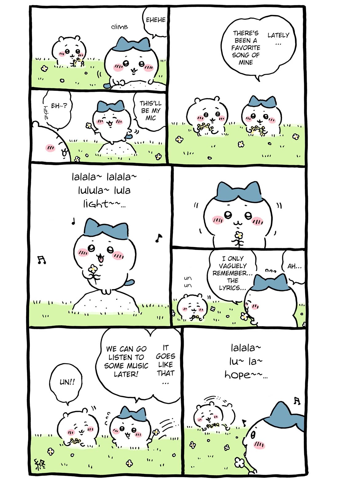 Chiikawa: Nanka Chiisakute Kawaii Yatsu Chapter 79 page 5 - Chapter 79: Incredibly Daily Life