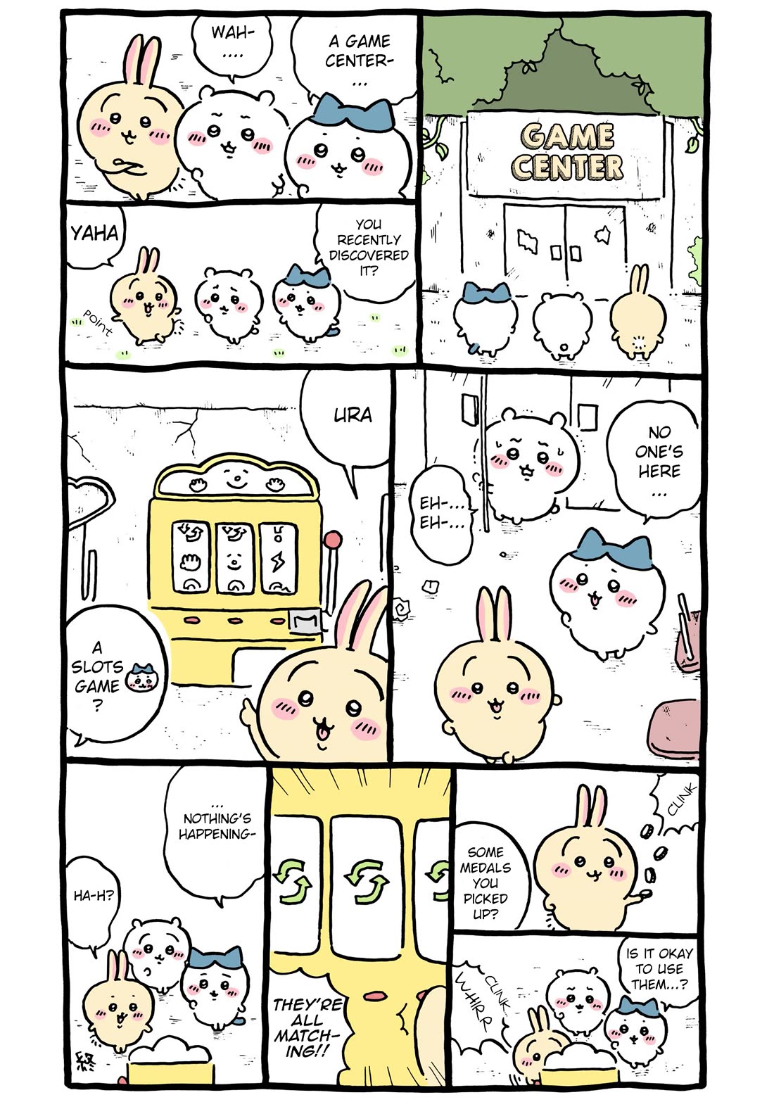 Chiikawa: Nanka Chiisakute Kawaii Yatsu Chapter 80 page 1 - Chapter 80: Slots