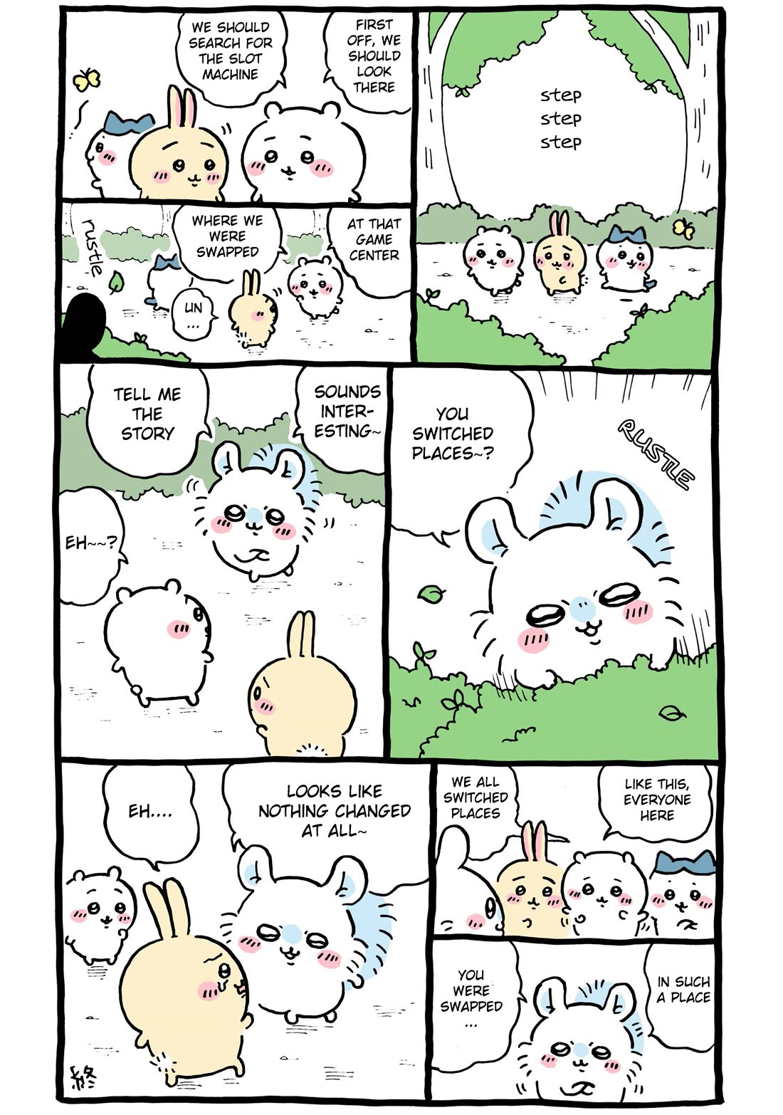 Chiikawa: Nanka Chiisakute Kawaii Yatsu Chapter 80 page 13 - Chapter 80: Slots