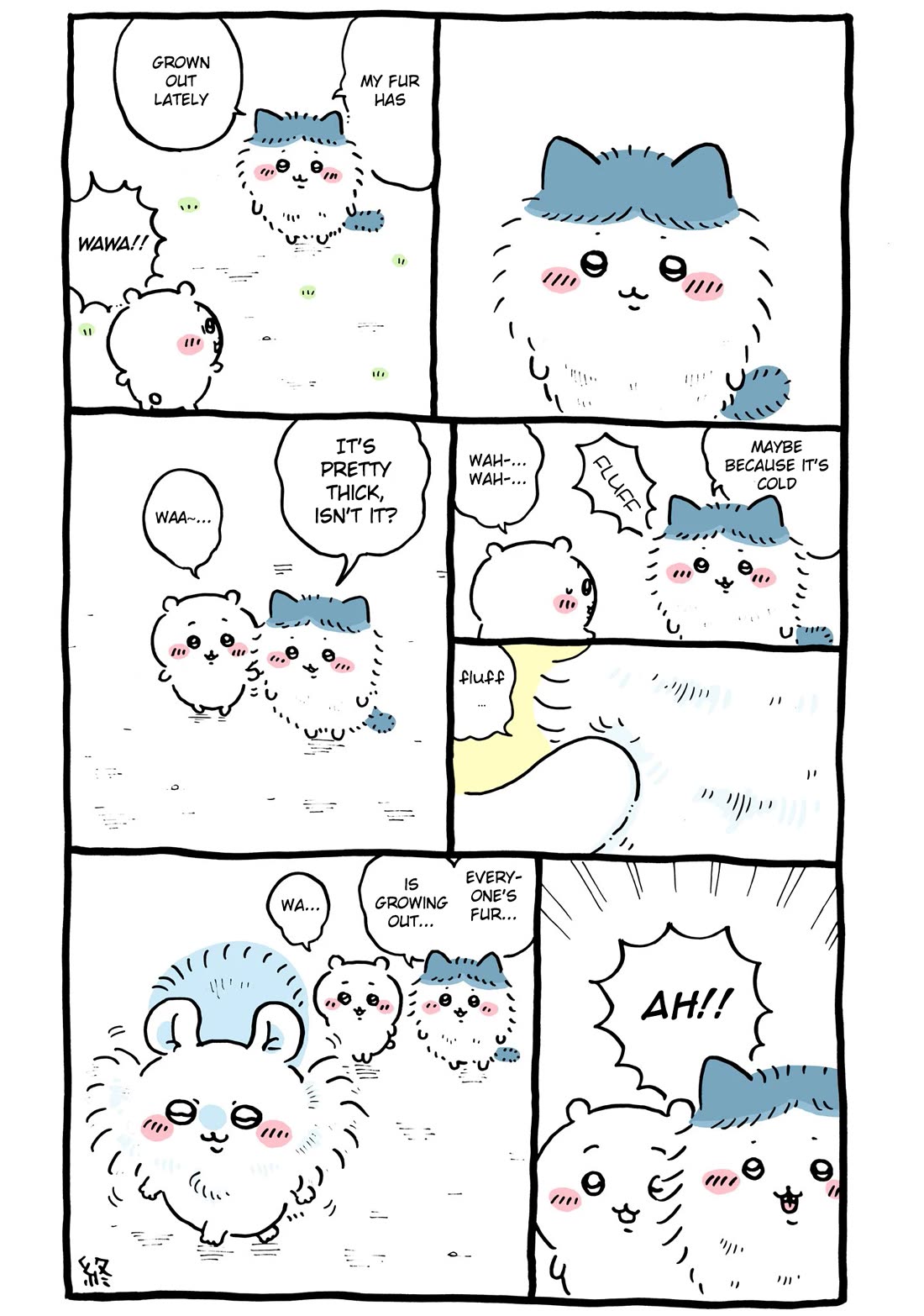 Chiikawa: Nanka Chiisakute Kawaii Yatsu Chapter 81 page 2 - Chapter 81: Crazy Daily Life