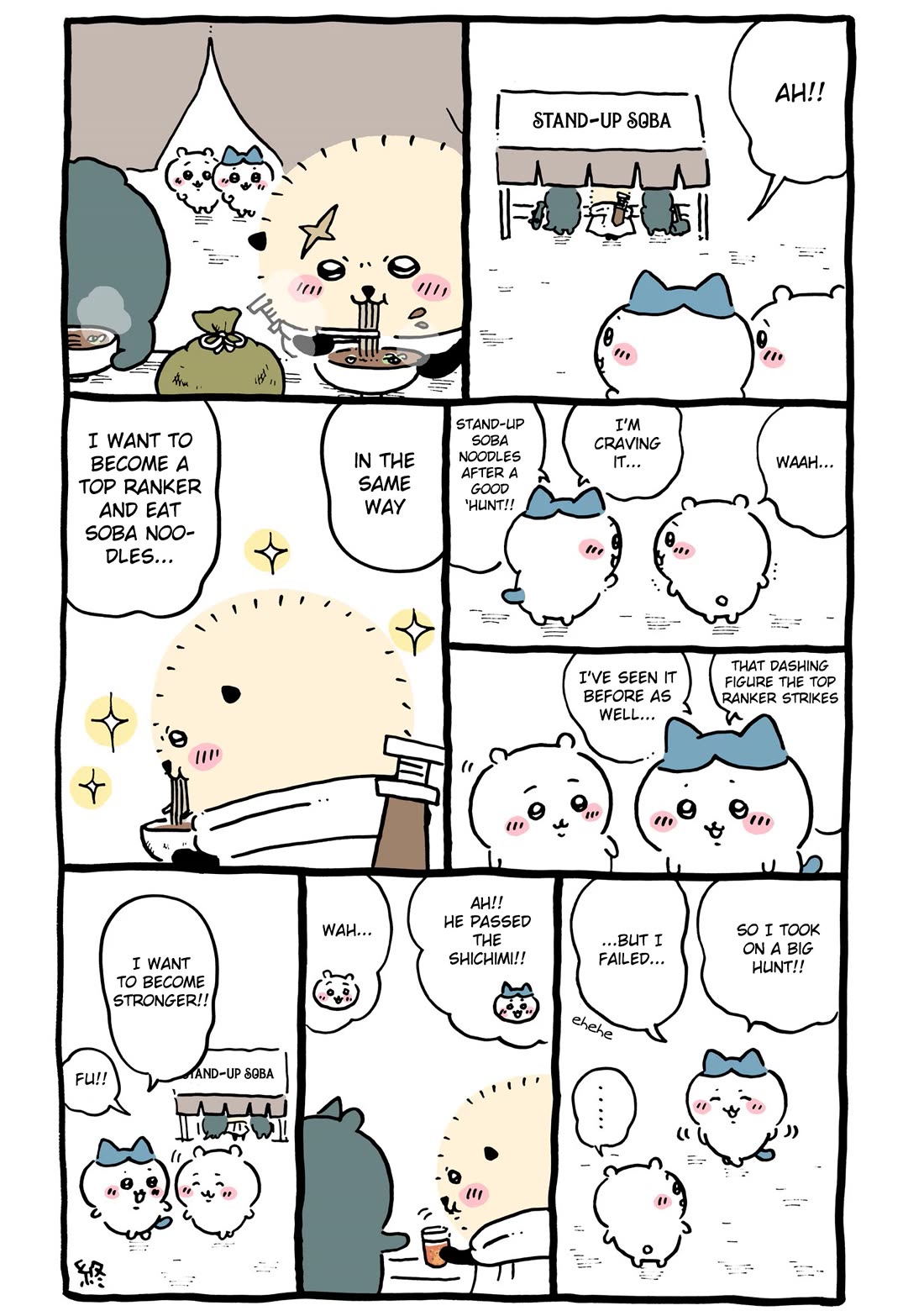 Chiikawa: Nanka Chiisakute Kawaii Yatsu Chapter 81 page 6 - Chapter 81: Crazy Daily Life