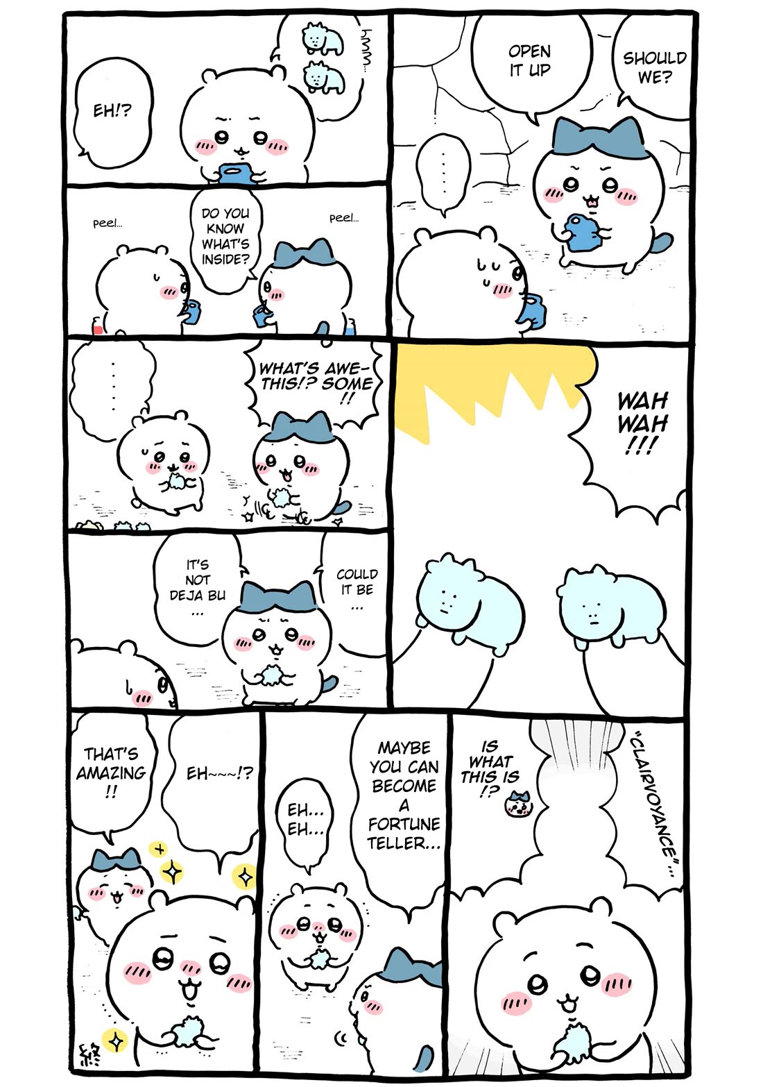 Chiikawa: Nanka Chiisakute Kawaii Yatsu Chapter 82 page 13 - Chapter 82: Black Shooting Star (Start)