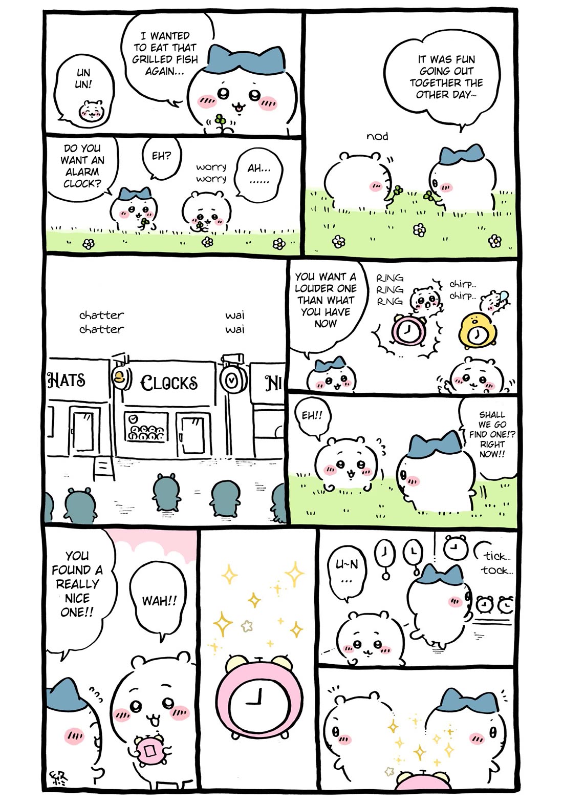 Chiikawa: Nanka Chiisakute Kawaii Yatsu Chapter 82 page 3 - Chapter 82: Black Shooting Star (Start)