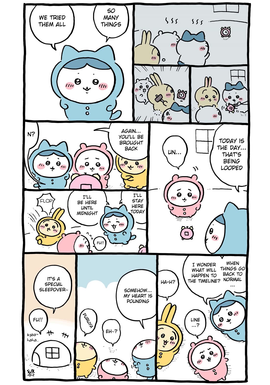 Chiikawa: Nanka Chiisakute Kawaii Yatsu Chapter 83 page 10 - Chapter 83: Black Shooting Star (End)