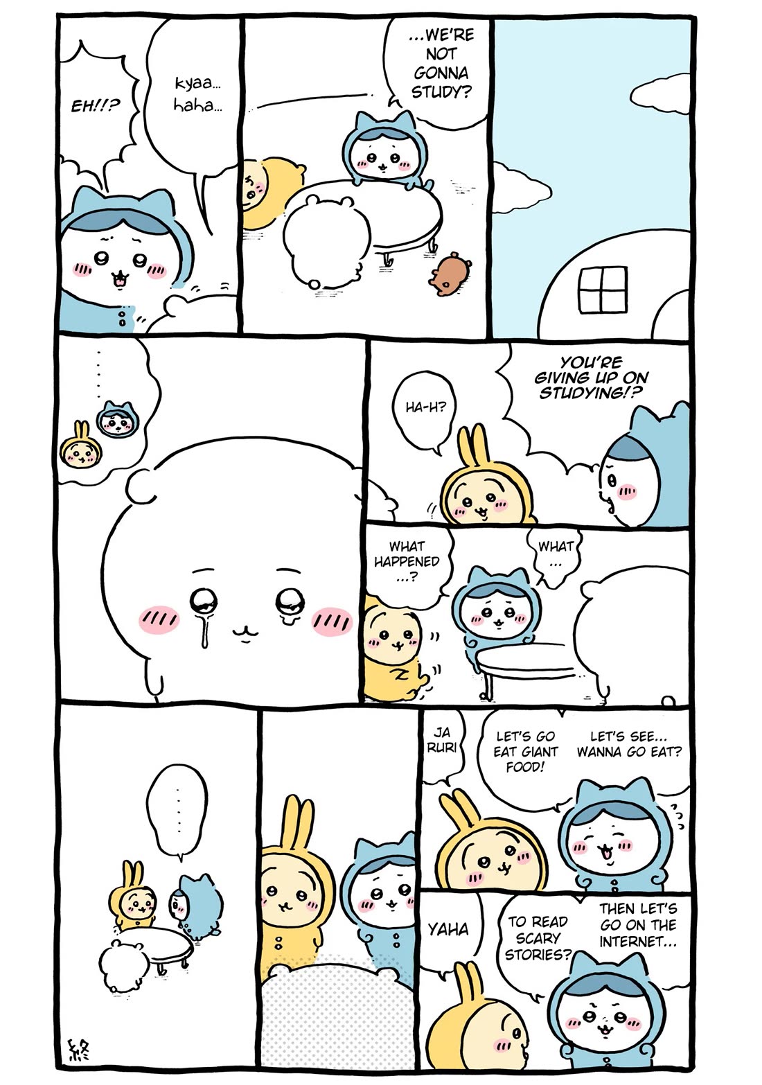 Chiikawa: Nanka Chiisakute Kawaii Yatsu Chapter 83 page 13 - Chapter 83: Black Shooting Star (End)