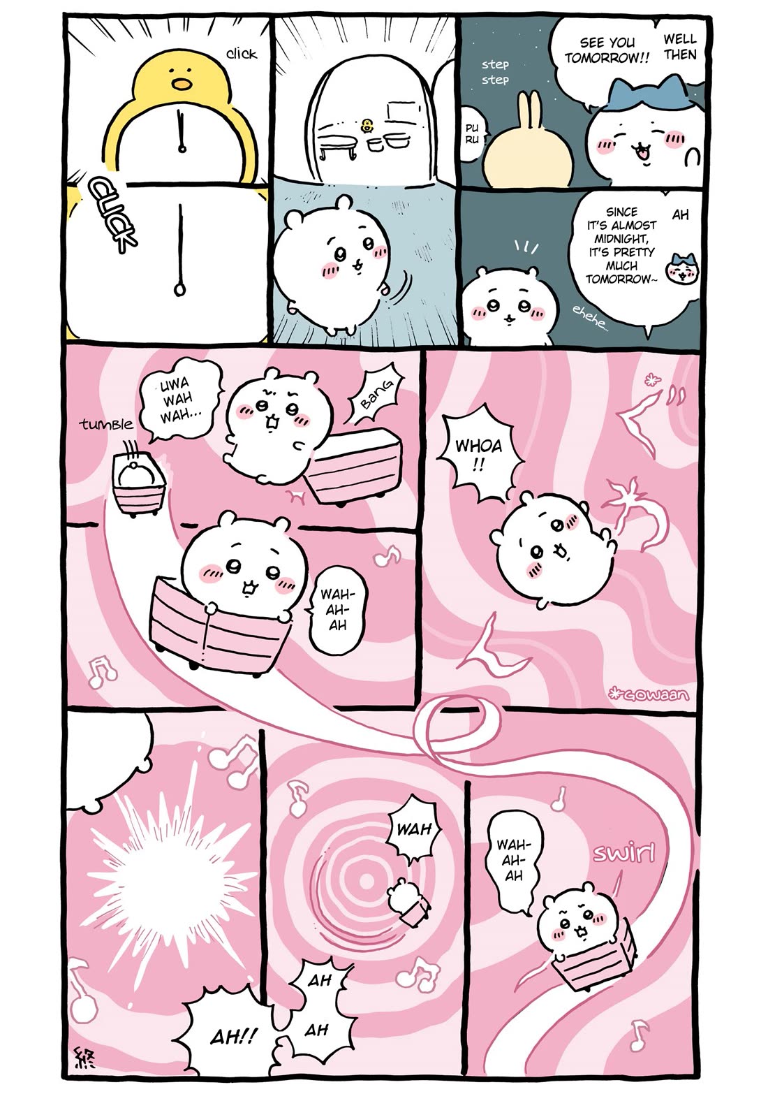 Chiikawa: Nanka Chiisakute Kawaii Yatsu Chapter 83 page 21 - Chapter 83: Black Shooting Star (End)