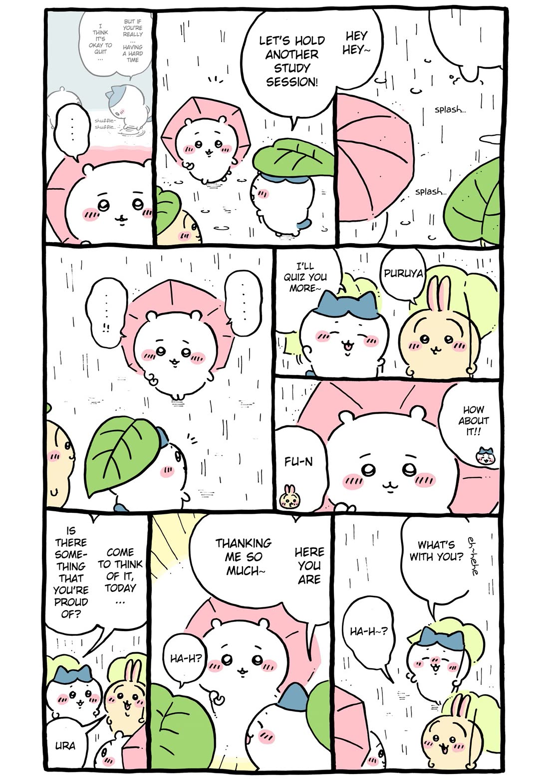 Chiikawa: Nanka Chiisakute Kawaii Yatsu Chapter 83 page 24 - Chapter 83: Black Shooting Star (End)