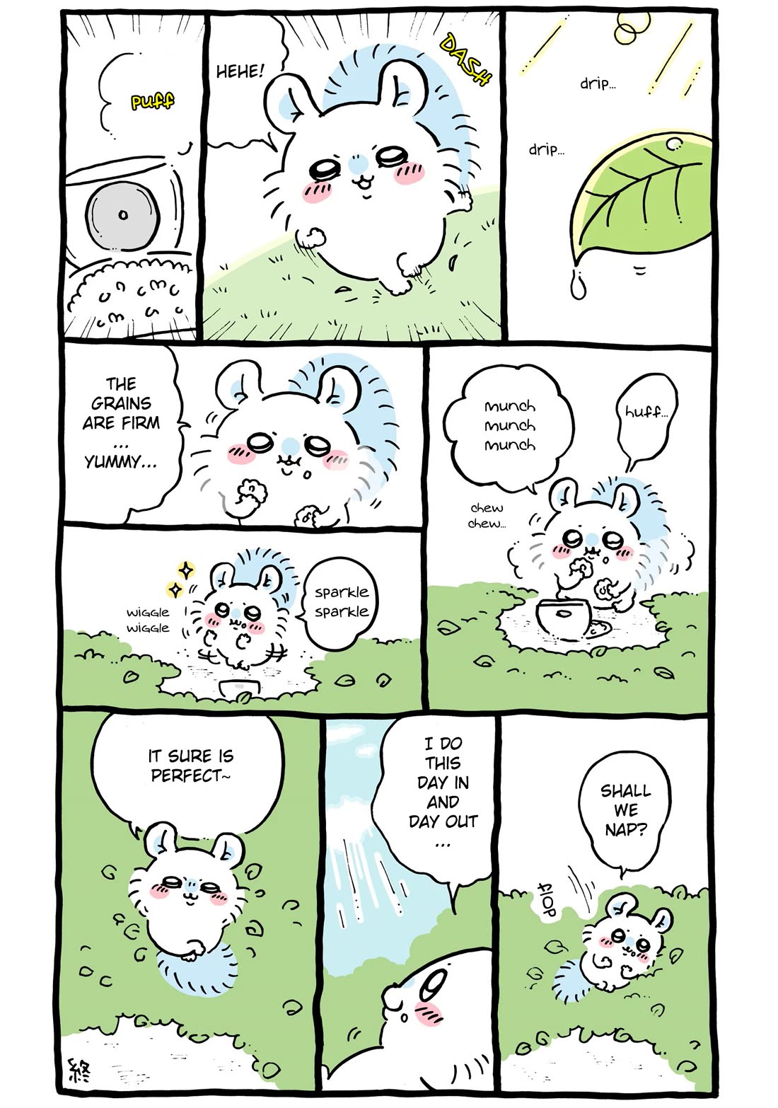 Chiikawa: Nanka Chiisakute Kawaii Yatsu Chapter 84 page 1 - Chapter 84: How Momonga Is