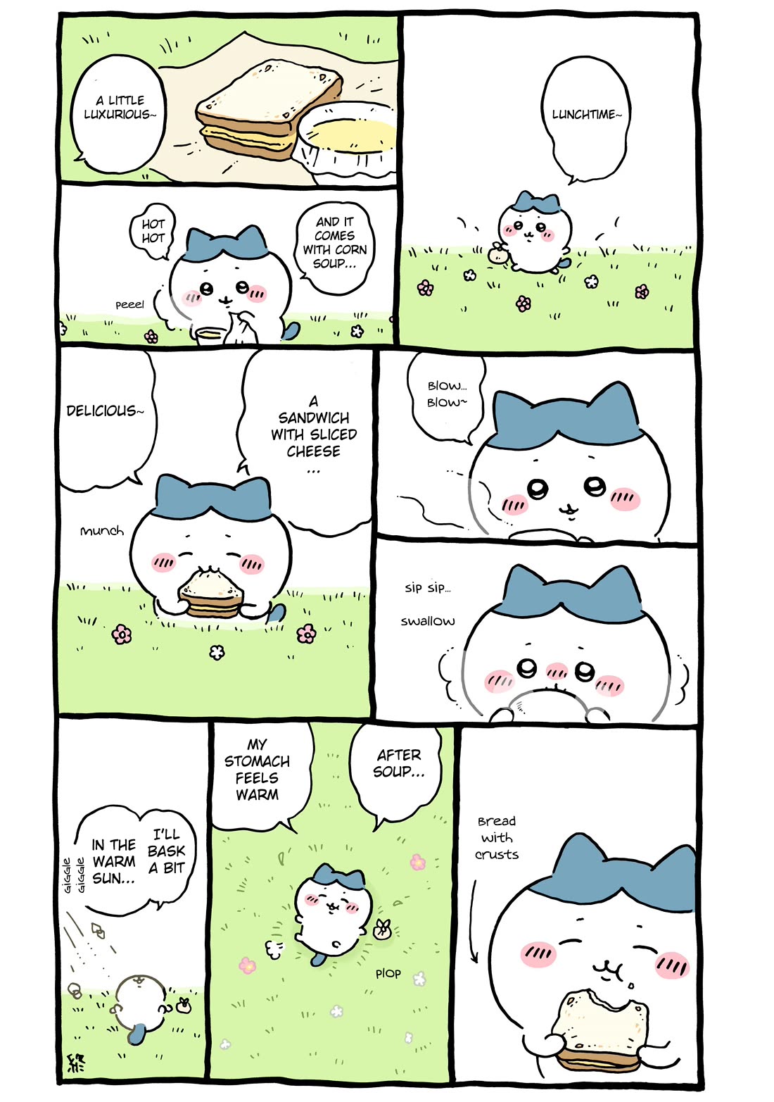 Chiikawa: Nanka Chiisakute Kawaii Yatsu Chapter 85 page 10 - Chapter 85: Delicious Daily Life