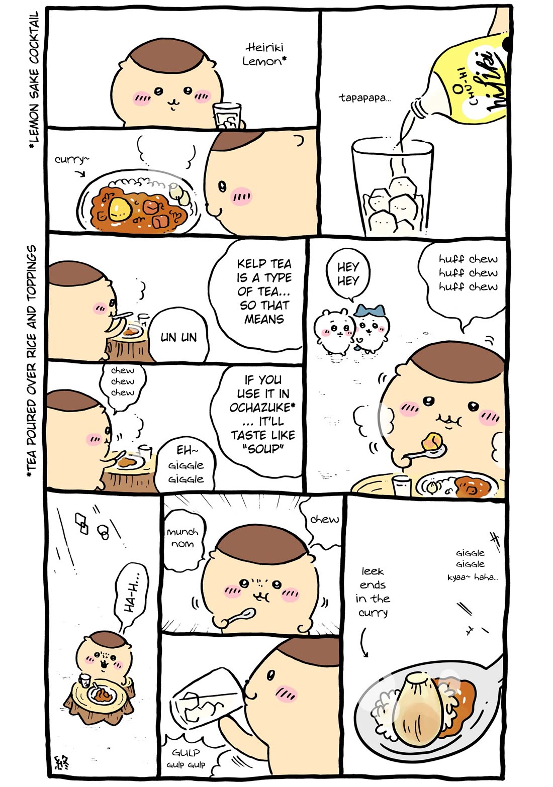 Chiikawa: Nanka Chiisakute Kawaii Yatsu Chapter 85 page 12 - Chapter 85: Delicious Daily Life