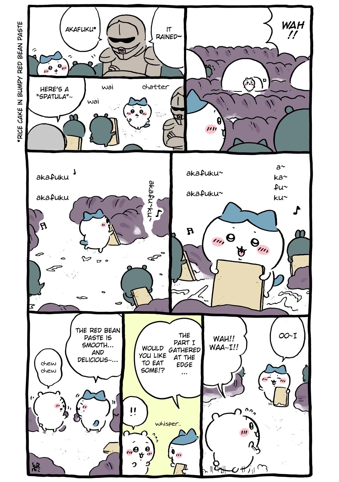Chiikawa: Nanka Chiisakute Kawaii Yatsu Chapter 85 page 6 - Chapter 85: Delicious Daily Life
