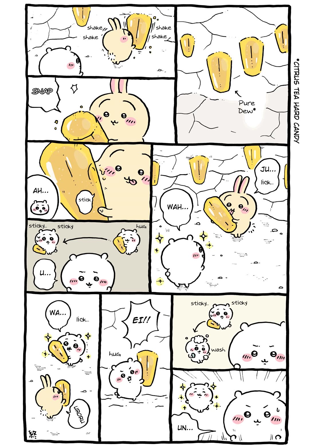 Chiikawa: Nanka Chiisakute Kawaii Yatsu Chapter 85 page 9 - Chapter 85: Delicious Daily Life