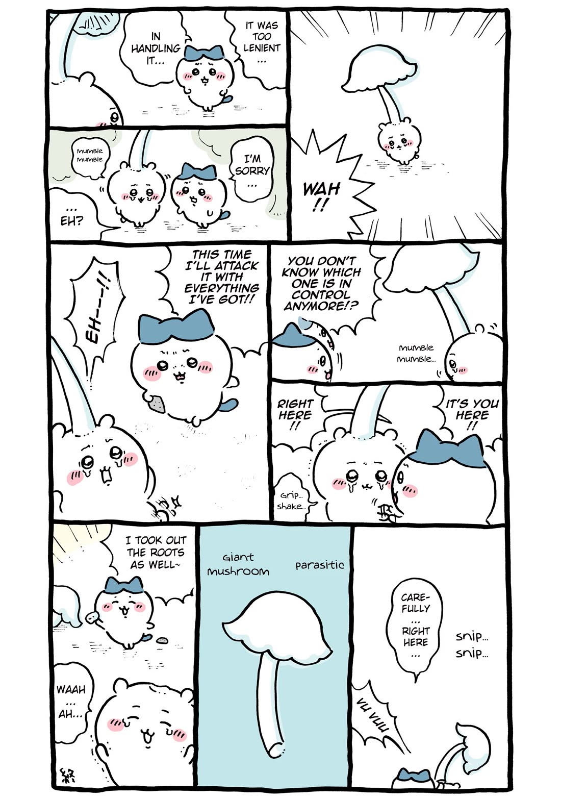 Chiikawa: Nanka Chiisakute Kawaii Yatsu Chapter 86 page 2 - Chapter 86: Parasites