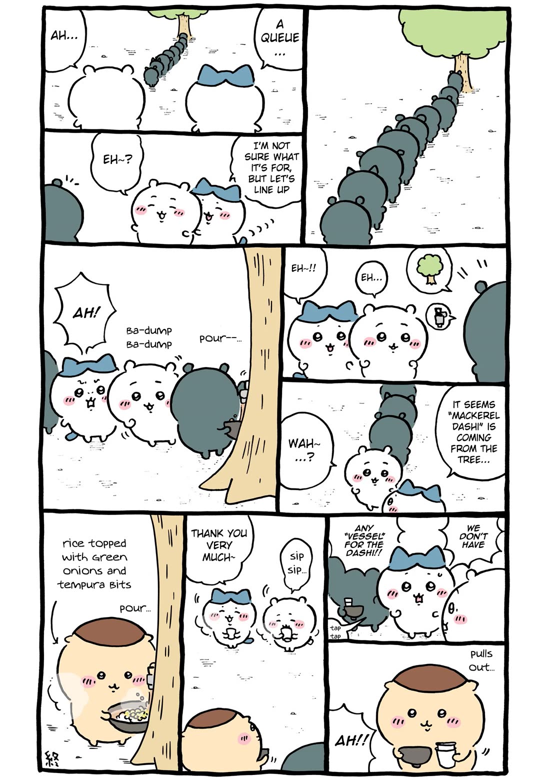 Chiikawa: Nanka Chiisakute Kawaii Yatsu Chapter 87 page 1 - Chapter 87: Dokoro Springs