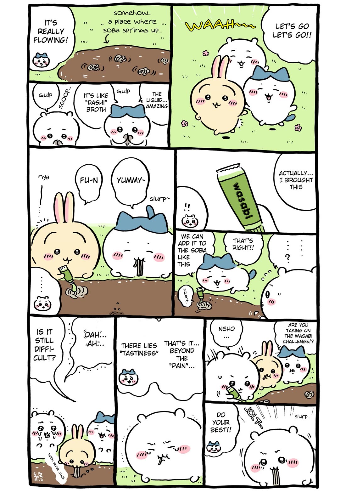 Chiikawa: Nanka Chiisakute Kawaii Yatsu Chapter 87 page 3 - Chapter 87: Dokoro Springs