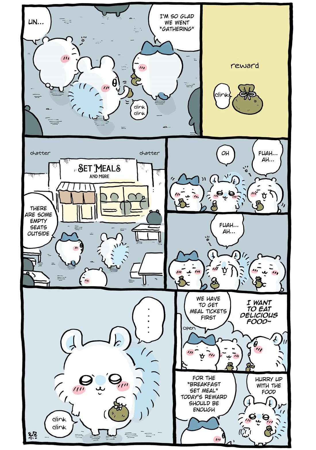 Chiikawa: Nanka Chiisakute Kawaii Yatsu Chapter 88 page 8 - Chapter 88: Dried Up