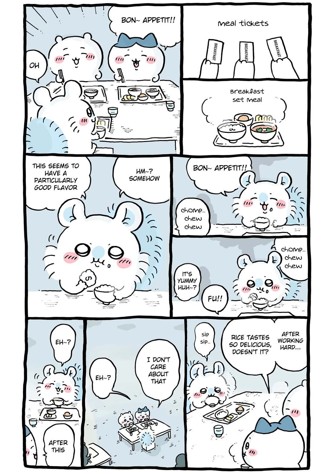 Chiikawa: Nanka Chiisakute Kawaii Yatsu Chapter 88 page 9 - Chapter 88: Dried Up