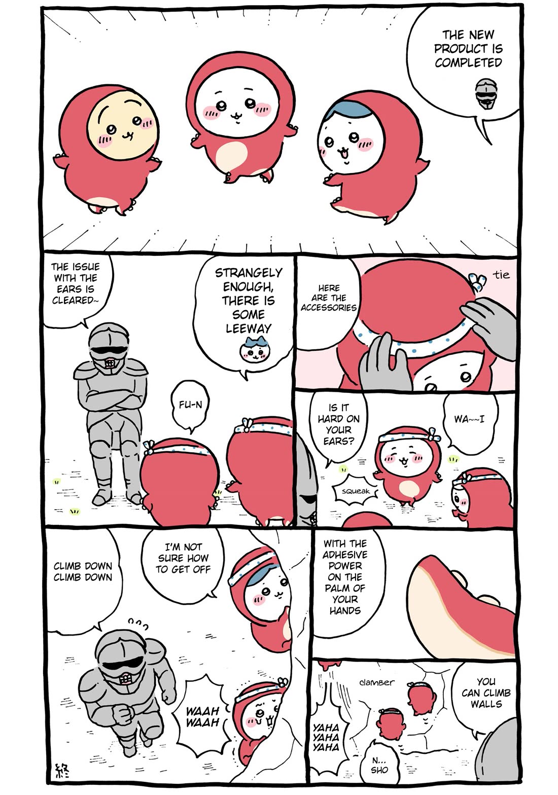 Chiikawa: Nanka Chiisakute Kawaii Yatsu Chapter 91 page 1 - Chapter 91: Octopus