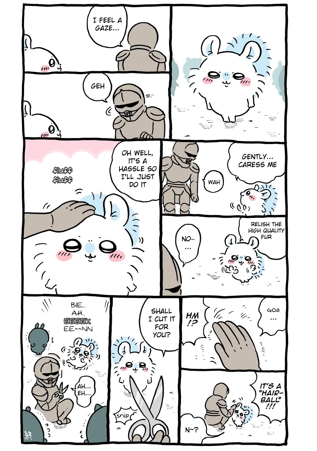 Chiikawa: Nanka Chiisakute Kawaii Yatsu Chapter 92 page 1 - Chapter 92: Somehow Everyday Life