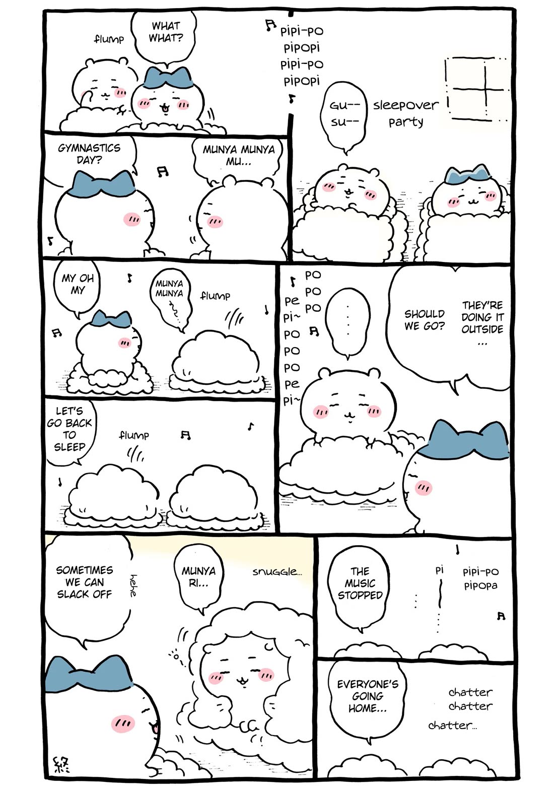 Chiikawa: Nanka Chiisakute Kawaii Yatsu Chapter 92 page 3 - Chapter 92: Somehow Everyday Life