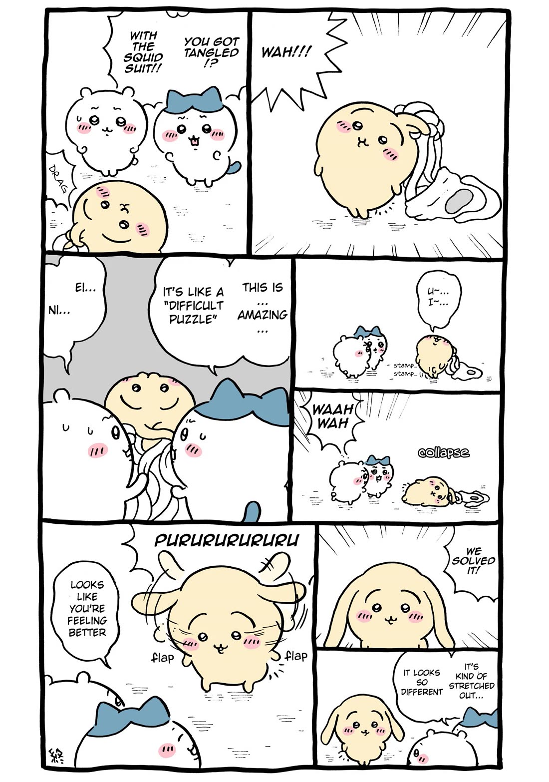 Chiikawa: Nanka Chiisakute Kawaii Yatsu Chapter 92 page 4 - Chapter 92: Somehow Everyday Life