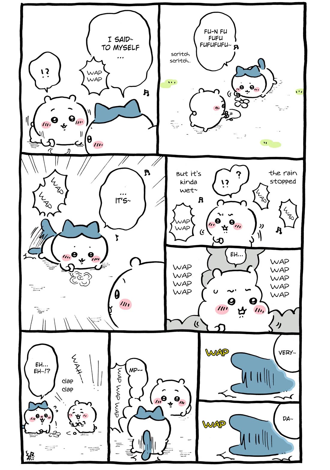 Chiikawa: Nanka Chiisakute Kawaii Yatsu Chapter 92 page 7 - Chapter 92: Somehow Everyday Life