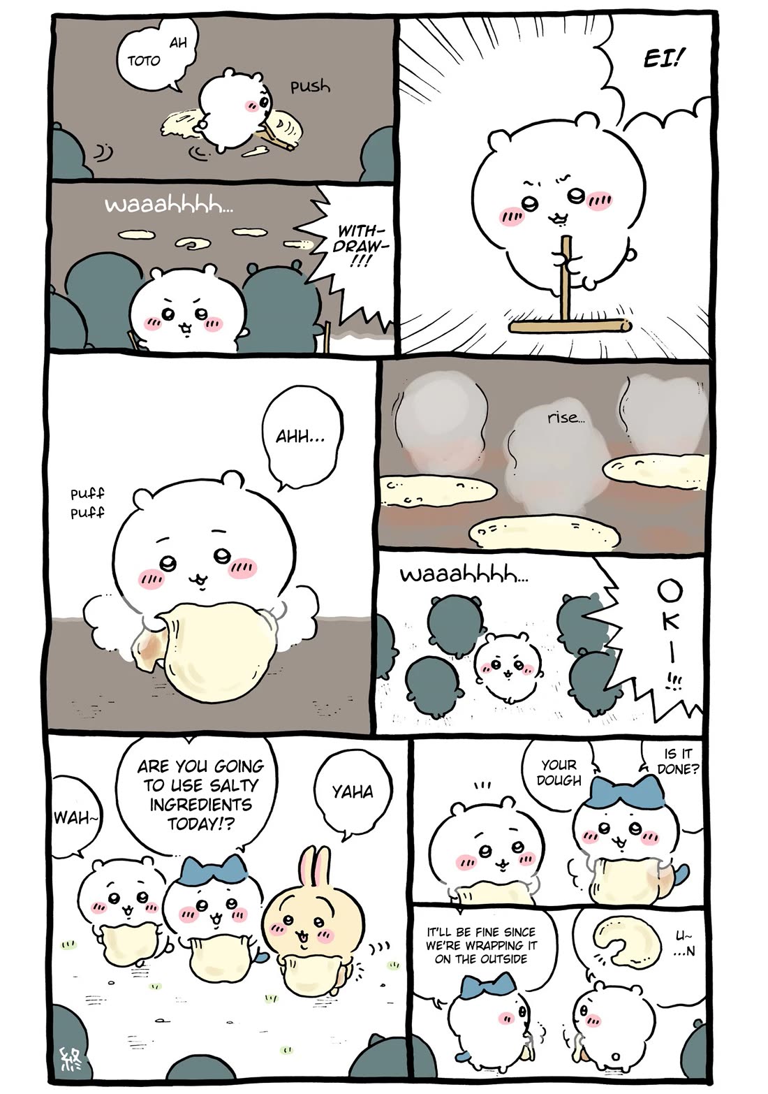 Chiikawa: Nanka Chiisakute Kawaii Yatsu Chapter 92 page 8 - Chapter 92: Somehow Everyday Life