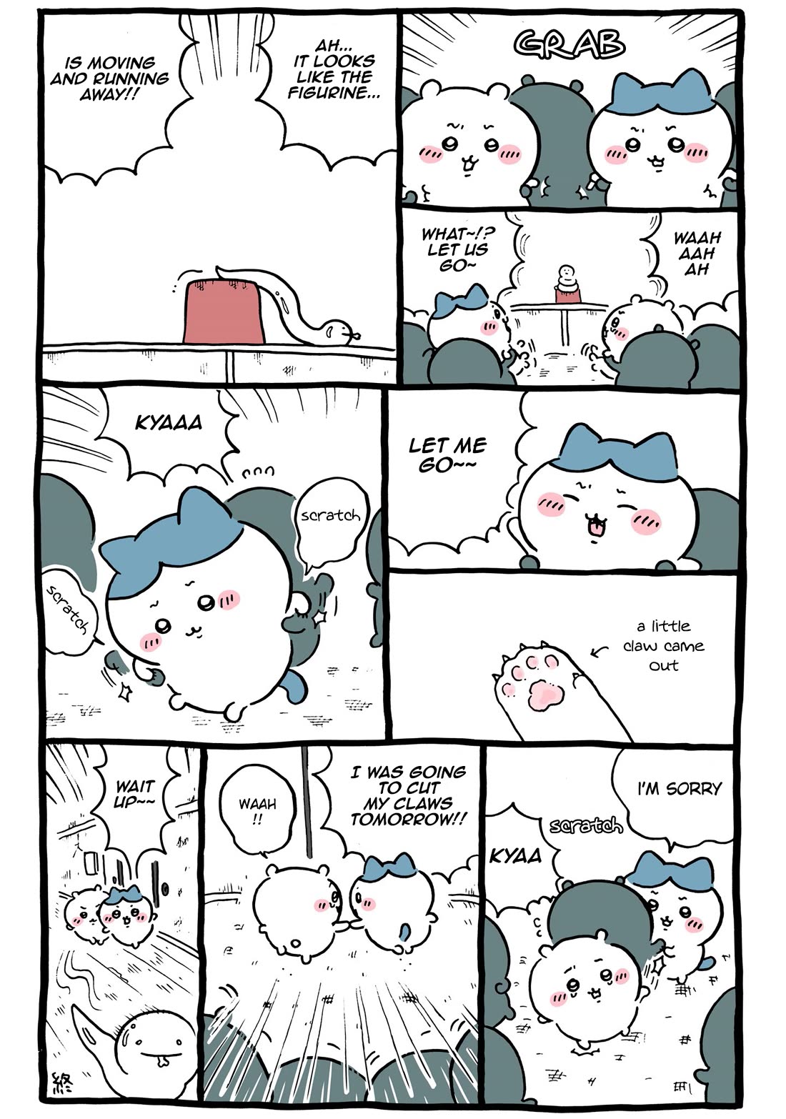 Chiikawa: Nanka Chiisakute Kawaii Yatsu Chapter 97 page 10 - Chapter 97: Stone