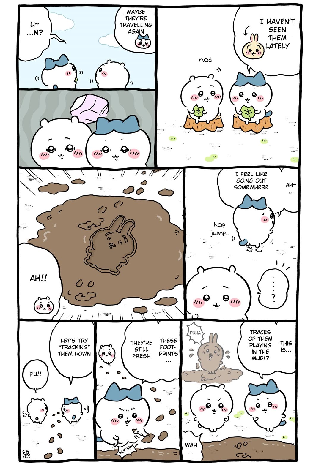 Chiikawa: Nanka Chiisakute Kawaii Yatsu Chapter 97 page 3 - Chapter 97: Stone