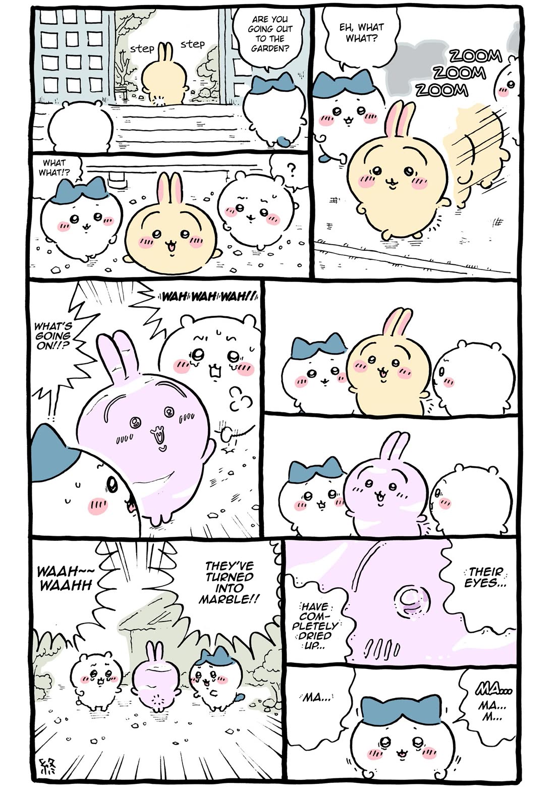 Chiikawa: Nanka Chiisakute Kawaii Yatsu Chapter 97 page 7 - Chapter 97: Stone