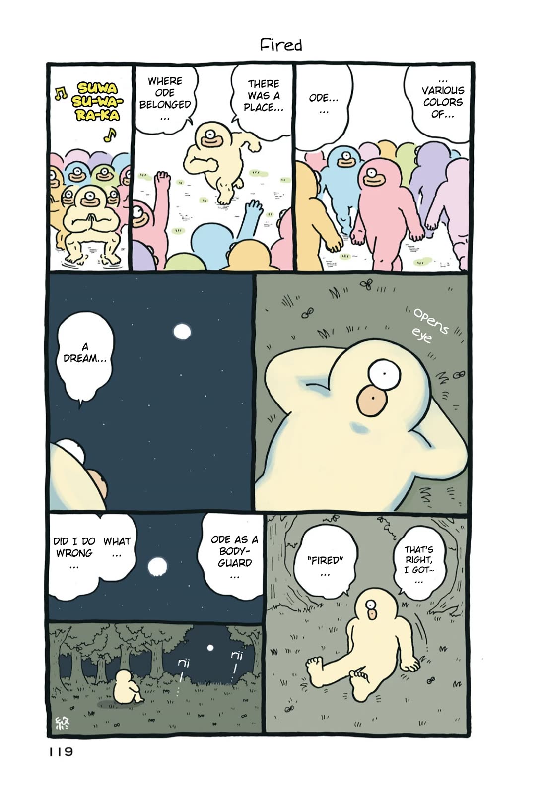 Chiikawa: Nanka Chiisakute Kawaii Yatsu Chapter 98 page 1 - Chapter 98: Fired